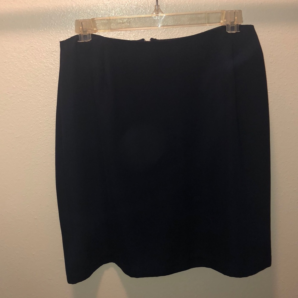 Navy Blue Skirt